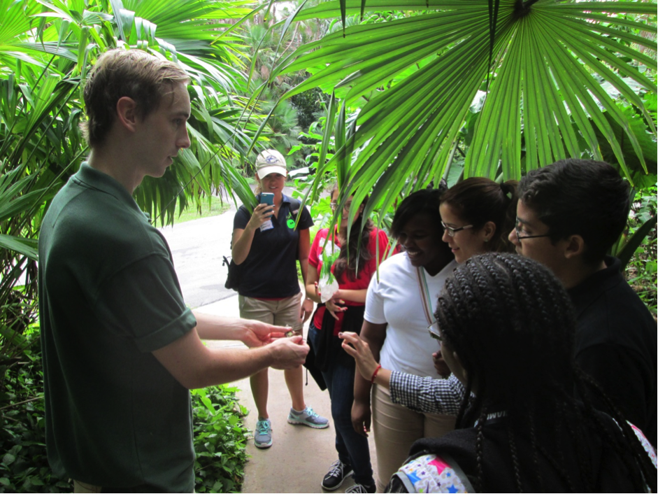 FIU biologist James Stroud and kids