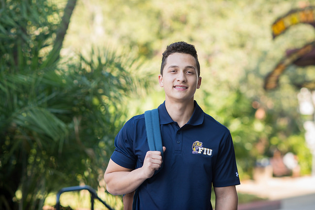 FIU student Juan Munoz