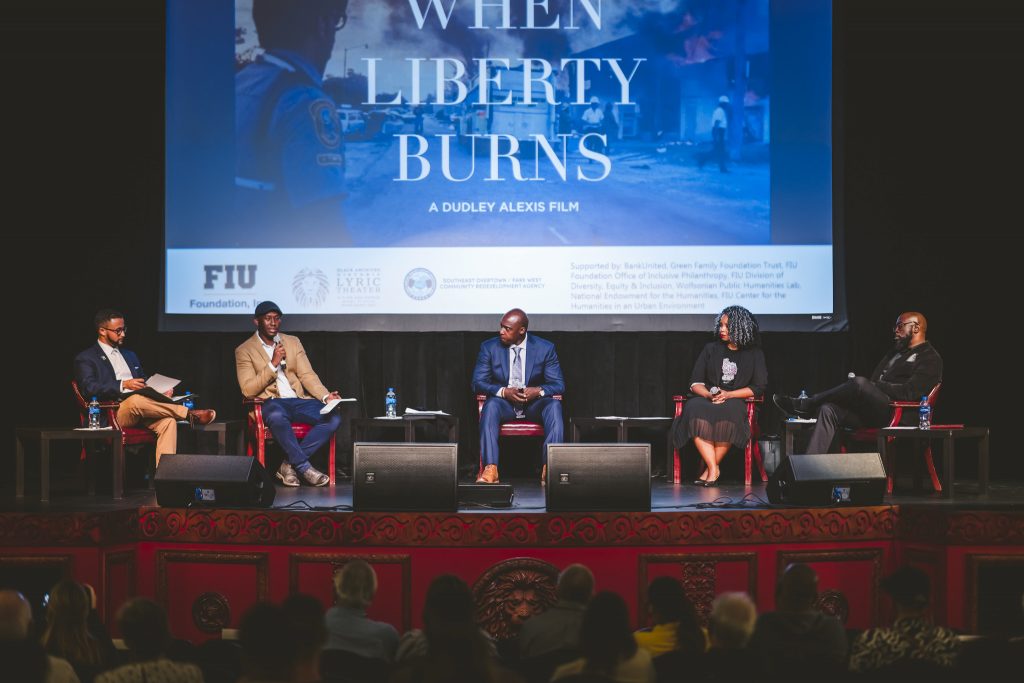 When Liberty Burns panelists