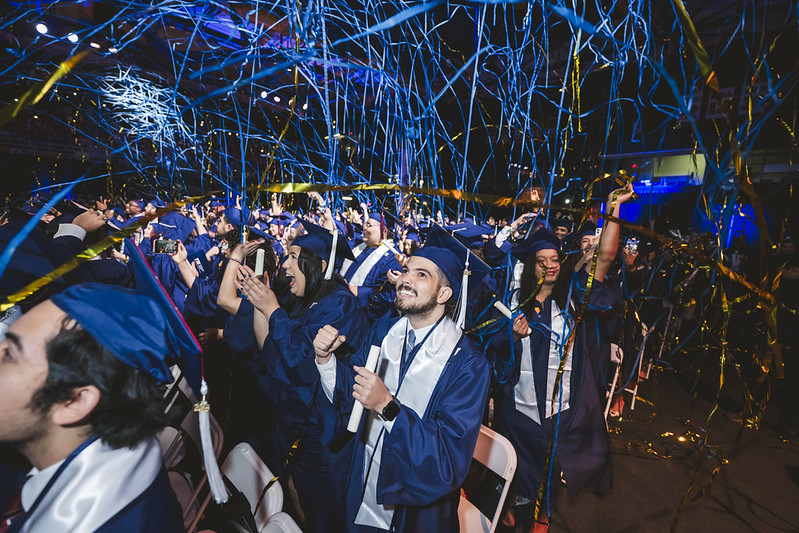 FIU students at commencement